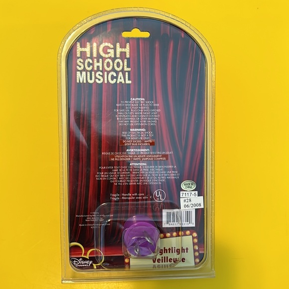 🍓NIP Disney High School Musical Nightlight damaged - Picture 4 of 5